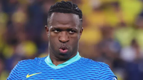 Vini Jr é comparado com Lamine Yamal e é alvo de piadas na Europa: "Superestimado". (Photo by Franklin Jacome/Getty Images)
