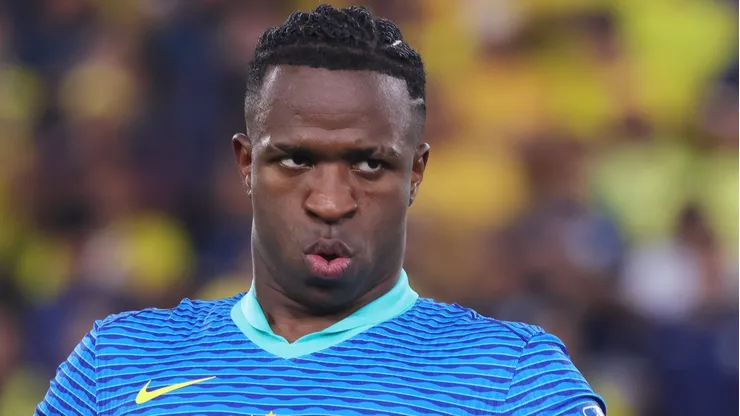 Vini Jr é comparado com Lamine Yamal e é alvo de piadas na Europa: "Superestimado". (Photo by Franklin Jacome/Getty Images)