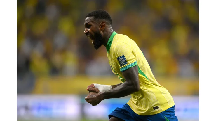 Gerson em ação pela Seleção Brasileira