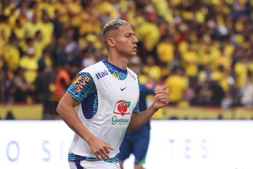 Richarlison em treino