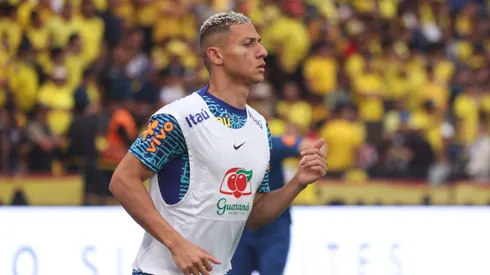 Richarlison em ação pelo Brasil. Getty Imagens