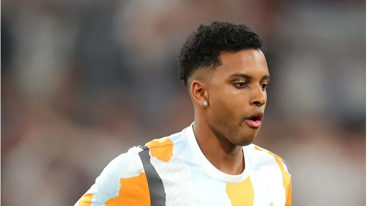 Rodrygo faz novas exigências ao Real Madrid. (Photo by Fran Santiago/Getty Images)