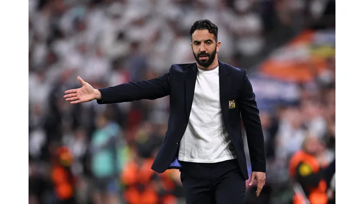 Ruben Amorim é o técnico do Manchester United