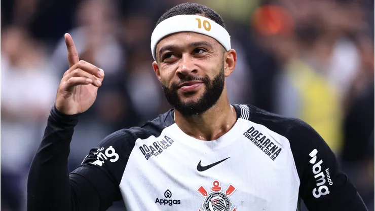 Memphis Depay, jogador do Corinthians. Foto: Marcello Zambrana/AGIF
