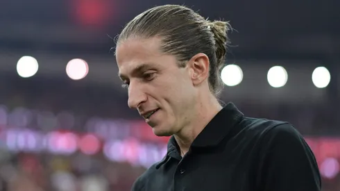 Treinador do Flamengo, Filipe Luís. Foto: Thiago Ribeiro/AGIF