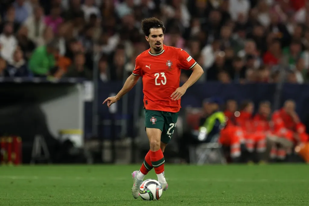Vitinha, em jogo do Portugal pela Nations League. (Photo by Alexander Hassenstein/Getty Images)