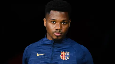 Ansu Fati quando atuava pelo Barcelona. (Photo by David Ramos/Getty Images)
