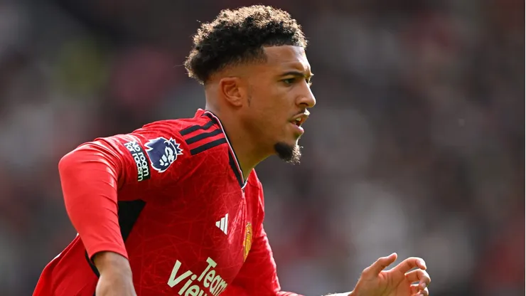 Sancho aceita redução salarial para trocar o Manchester United pelo Borussia Dortmund. Foto: Stu Forster/Getty Images