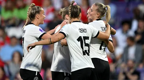 Christian Wuck, técnico da Alemanha, divulga a lista de convocadas para a Eurocopa Feminina (Photo by Christian Bruna/Getty Images)