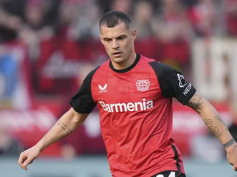 Milan negocia com Granit Xhaka, do Leverkusen, em possível transferência