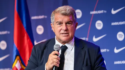 Joan Laporta, Presidente do Barcelona. (Photo by Eric Alonso/Getty Images)
