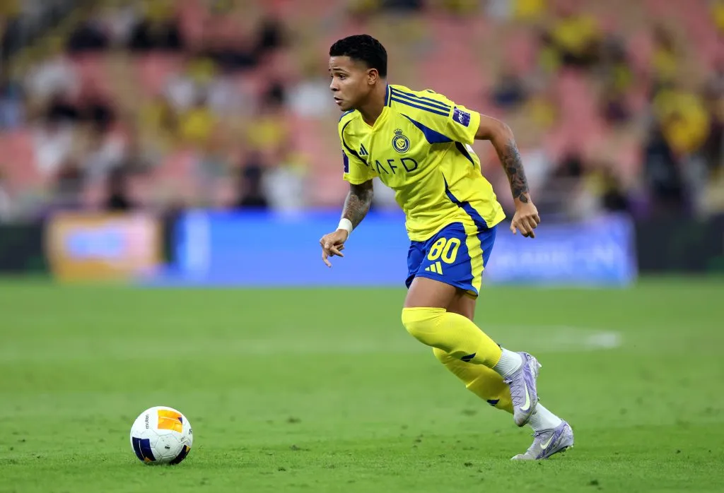 Wesley em campo com o Al-Nassr (Photo by Yasser Bakhsh/Getty Images)
