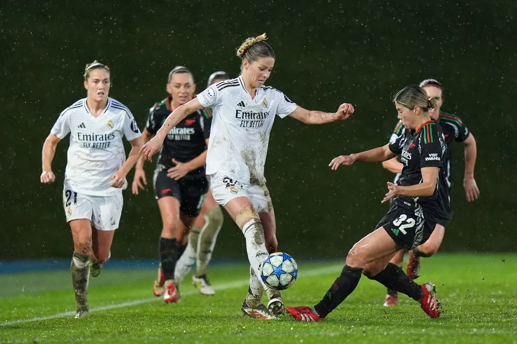 Melanie Leupolz atuando pelo Real Madrid (Photo by Angel Martinez/Getty Images)