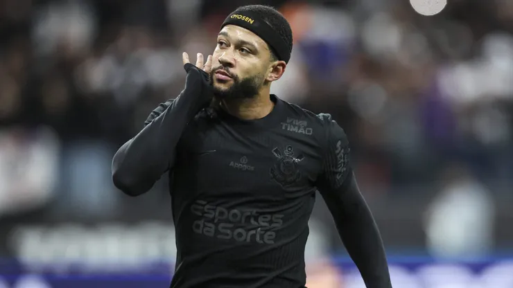 Memphis Depay pode deixar o Corinthians. Foto: Alexandre Schneider