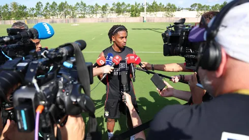 Barreiro em entrevista - Foto: Reprodução/Benfica