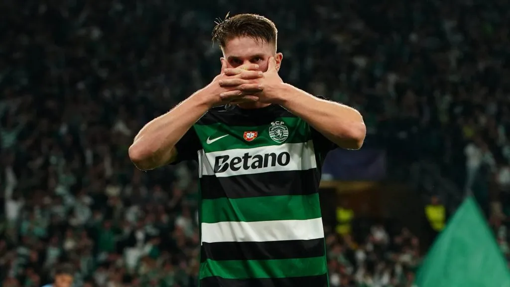 Arsenal encaminha Gyökeres. Getty Imagens