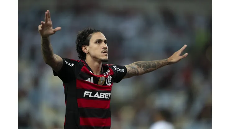 Pedro, jogador do Flamengo. Foto Jorge RodriguesAGIF
