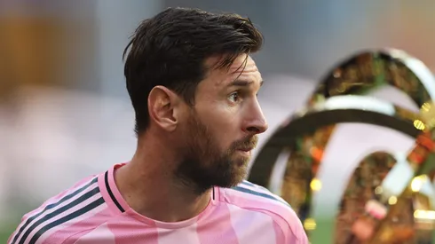 Messi em ação pelo Mundial de Clubes.