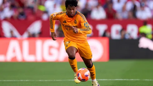 Endrick busca espaço no Real Madrid. Getty Imagens