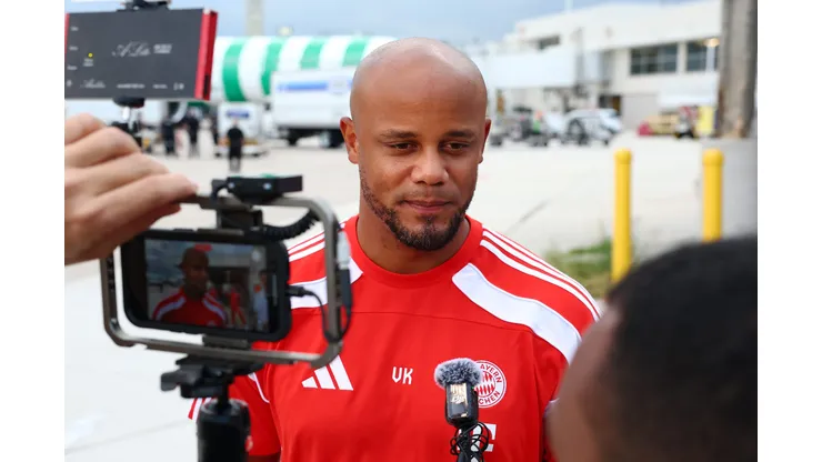 Vincent Kompany é o técnico do Bayern de Munique