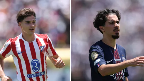 Julián Álvarez e Vitinha (Photo by Stu Forster/Getty Images)