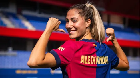 Barcelona fecha com Laia Aleixandri até 2029 (Reprodução/Barcelona)