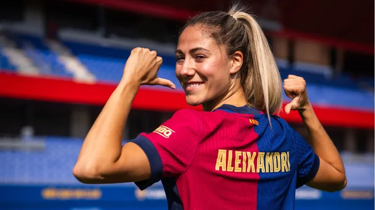 Barcelona fecha com Laia Aleixandri até 2029 (Reprodução/Barcelona)