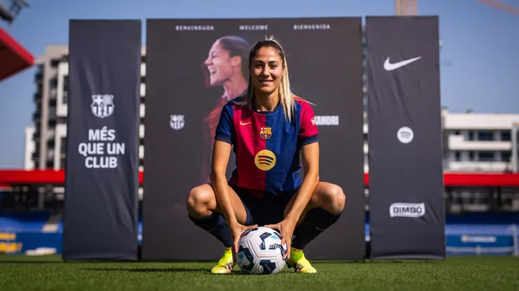 Laia Aleixandri fala sobre o seu retorno e amor ao Barcelona (Reprodução/Barcelona)