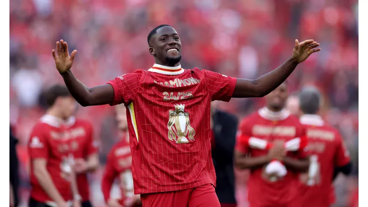 Konaté, zagueiro do Liverpool, está na mira do Chelsea. Foto: Carl Recine/Getty Images