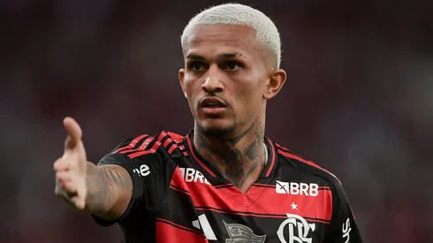 Wesley, jogador do Flamengo. Foto: Thiago Ribeiro/AGIF