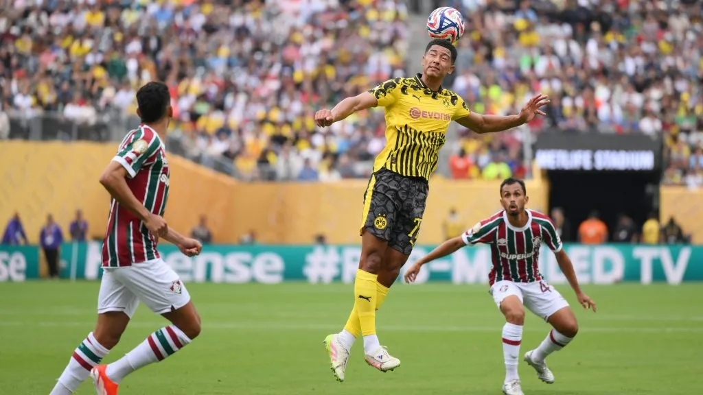 Estreia de Jobe Bellingham pelo Borussia Dortmund. Foto: David Ramos/Getty Images