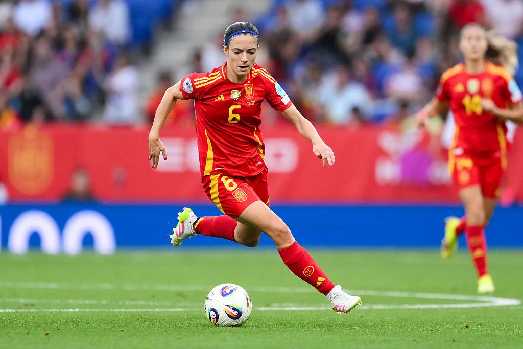 Aitana Bonmati, uma das atletas do Barcelona, convocada pela seleção da Espanha (Photo by David Ramos/Getty Images)