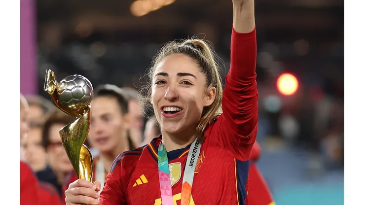 Olga Carmona, da Seleção Espanhola (Photo by Catherine Ivill/Getty Images)
