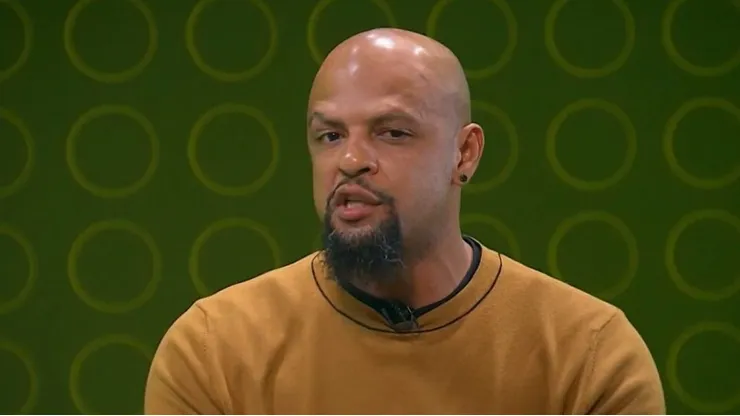 Felipe Melo é comentarista esportivo do Grupo Globo (Reprodução/SporTV)