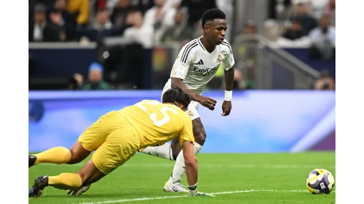 Vini Jr., Real Madrid x Pachuca, Intercontinental, Mundial de Clubes 2024 - Mahmud HAMS / AFP