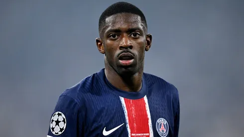 Dembélé vai jogar hoje na decisão entre PSG x Tottenham na Supercopa da UEFA? (Photo by Justin Setterfield/Getty Images)