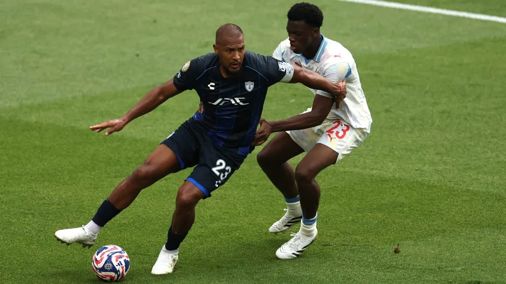 Salomón Rondón em jogo do Pachuca contra o RB Salzburg no Mundial de Clubes. Foto: Michael Reaves/Getty Images