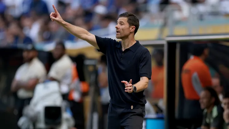 Xabi Alonso, técnico do Real Madrid em partida contra o Al-Hilal