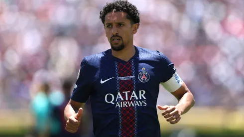 Marquinhos, capitão do PSG. Foto: Stu Forster