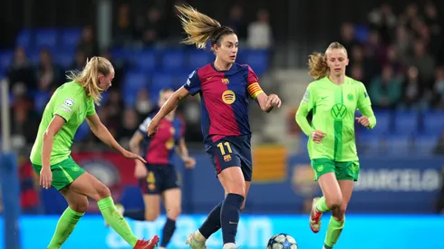 Alexia Putellas, craque do Barcelona, fala sobre os próximos passos da sua carreira (Photo by Alex Caparros/Getty Images)