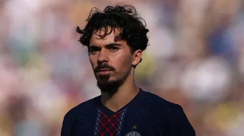 Vitinha em jogo do PSG contra o Botafogo