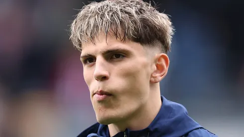 Garnacho decide 'calar a boca' de Ruben Amorim e toma atitude no Manchester United. (Photo by Alex Pantling/Getty Images)