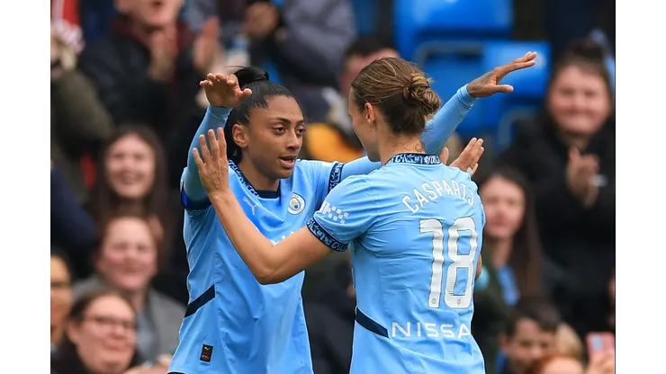 Kerolin, do Manchester City (Photo by Carl Recine/Getty Images)
