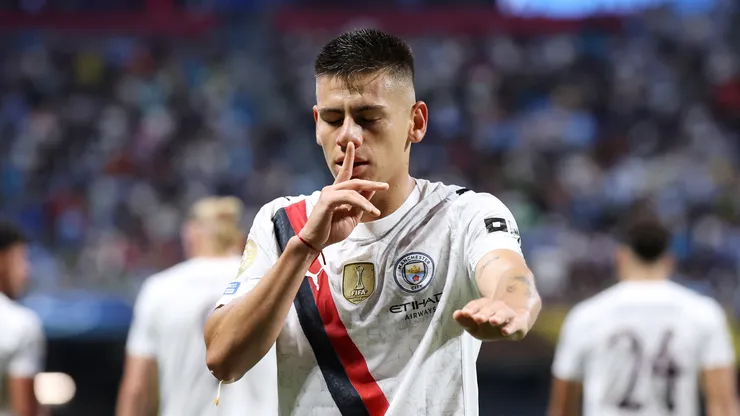 Echeverri marca pelo Manchester City