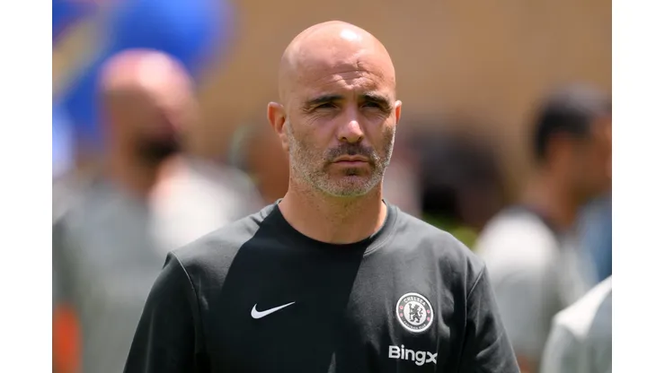 Enzo Maresca, técnico do Chelsea. Foto: David Ramos