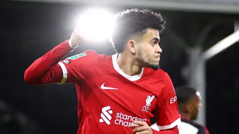 Bayern de Munique cogita tirar Luis Díaz do Liverpool. (Clive Rose/Getty Images)