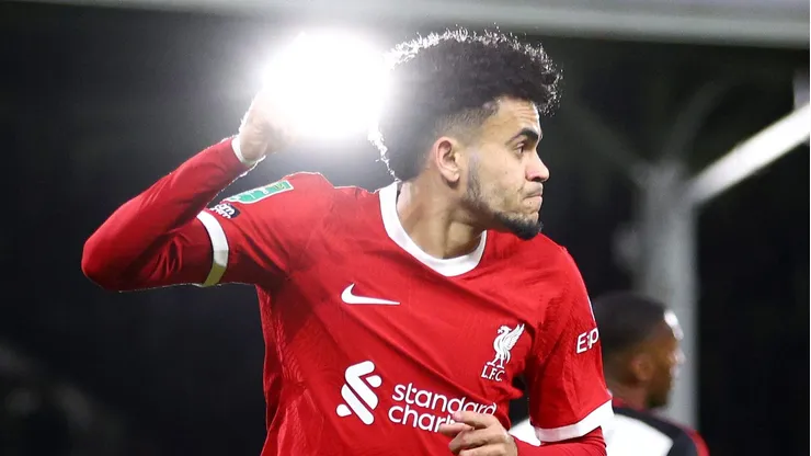 Bayern de Munique cogita tirar Luis Díaz do Liverpool. (Clive Rose/Getty Images)