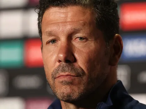 Simeone desabafa após eliminação do Atlético: “Fomos condenados”