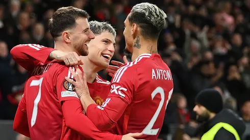 Bayern de Munique inicia contatos para assinar com Garnacho, fora dos planos do Manchester United. Foto: Justin Setterfield/Getty Images