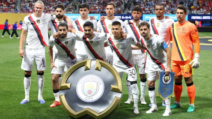 Time do Manchester City no Mundial de Clubes. Foto: Alex Grimm